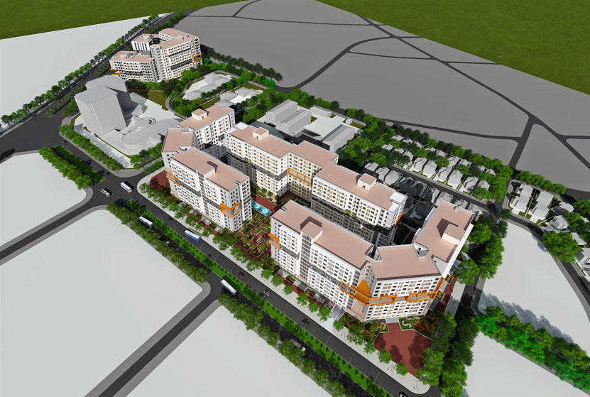 chung cư thăng long green city