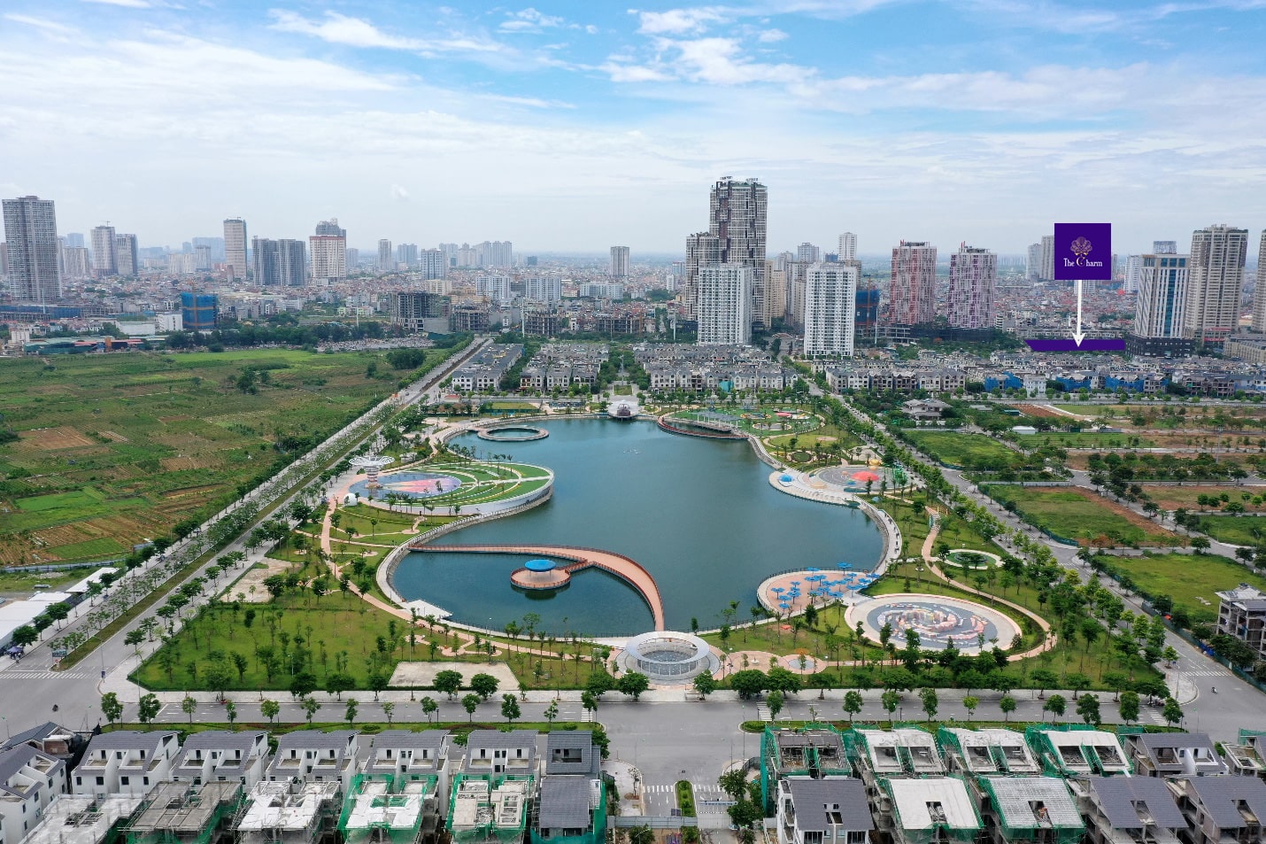 tiện ích chung cư the charm an hưng