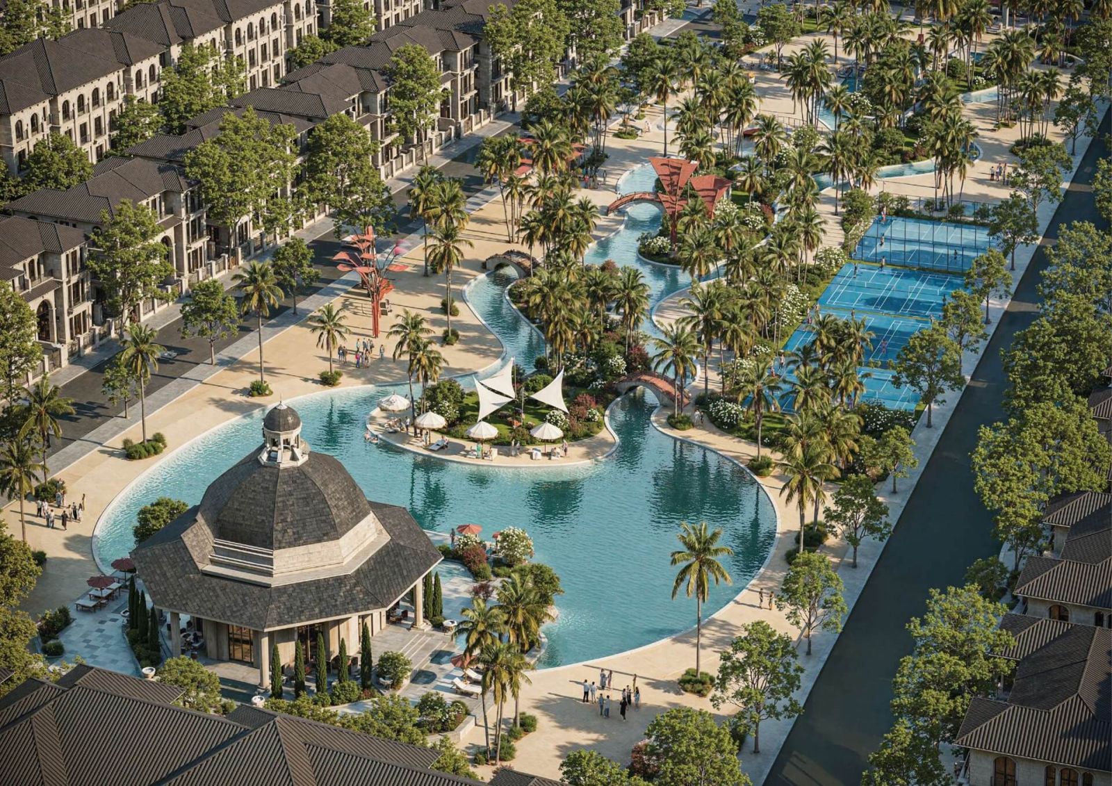 tiện ích phân khu legend