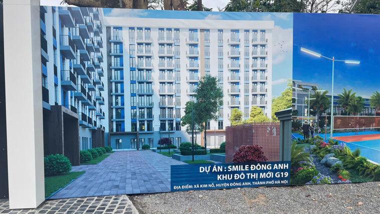 mặt bằng dự án smile đông anh